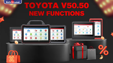 TOYOTA V50.50 New Functions for Launch diagnostic tools