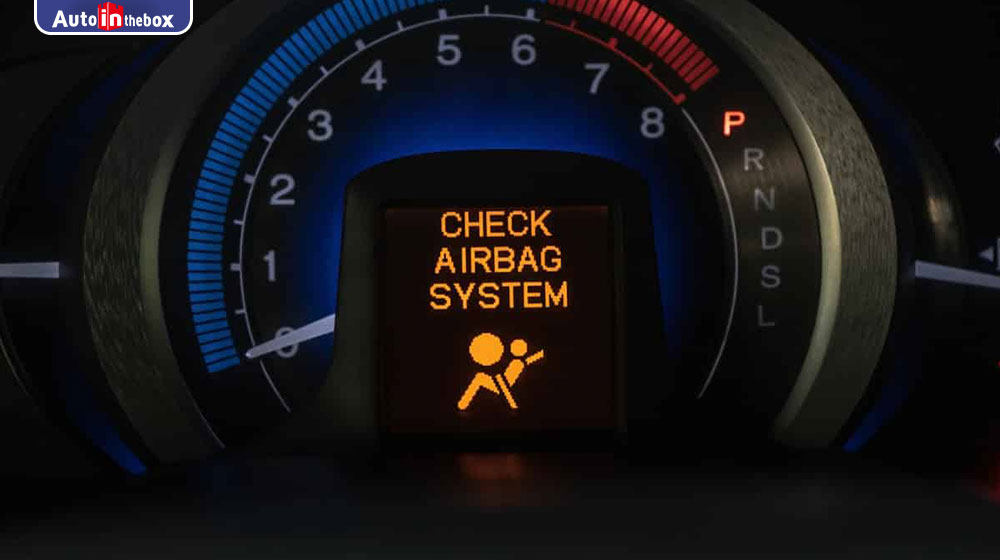 What does the SRS (Supplement Restraint System) warning light tell you?