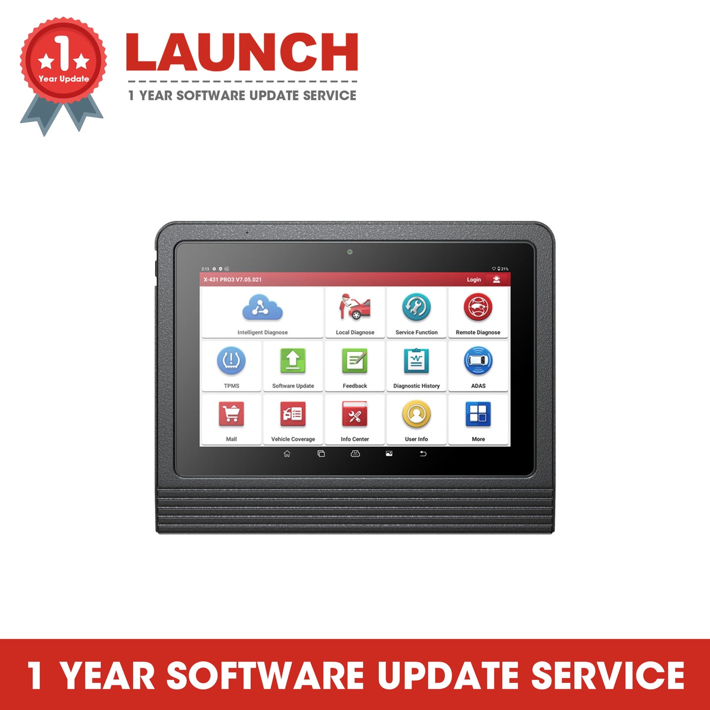 Launch X431 V+ One Year Software Update Service