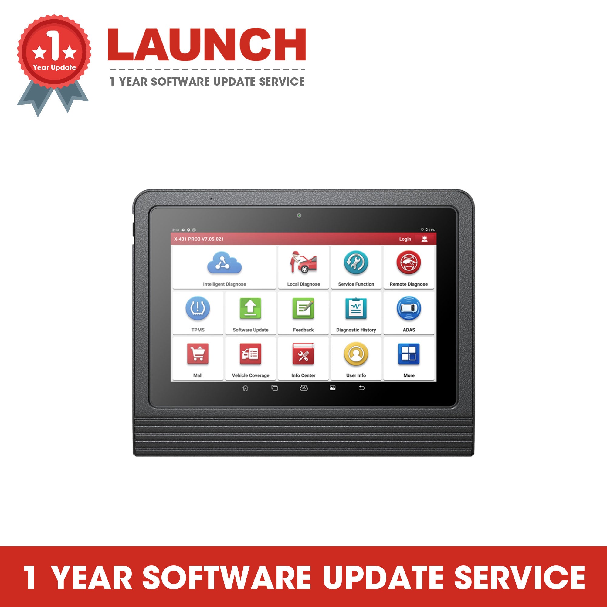 Launch X431 V+ One Year Software Update Service