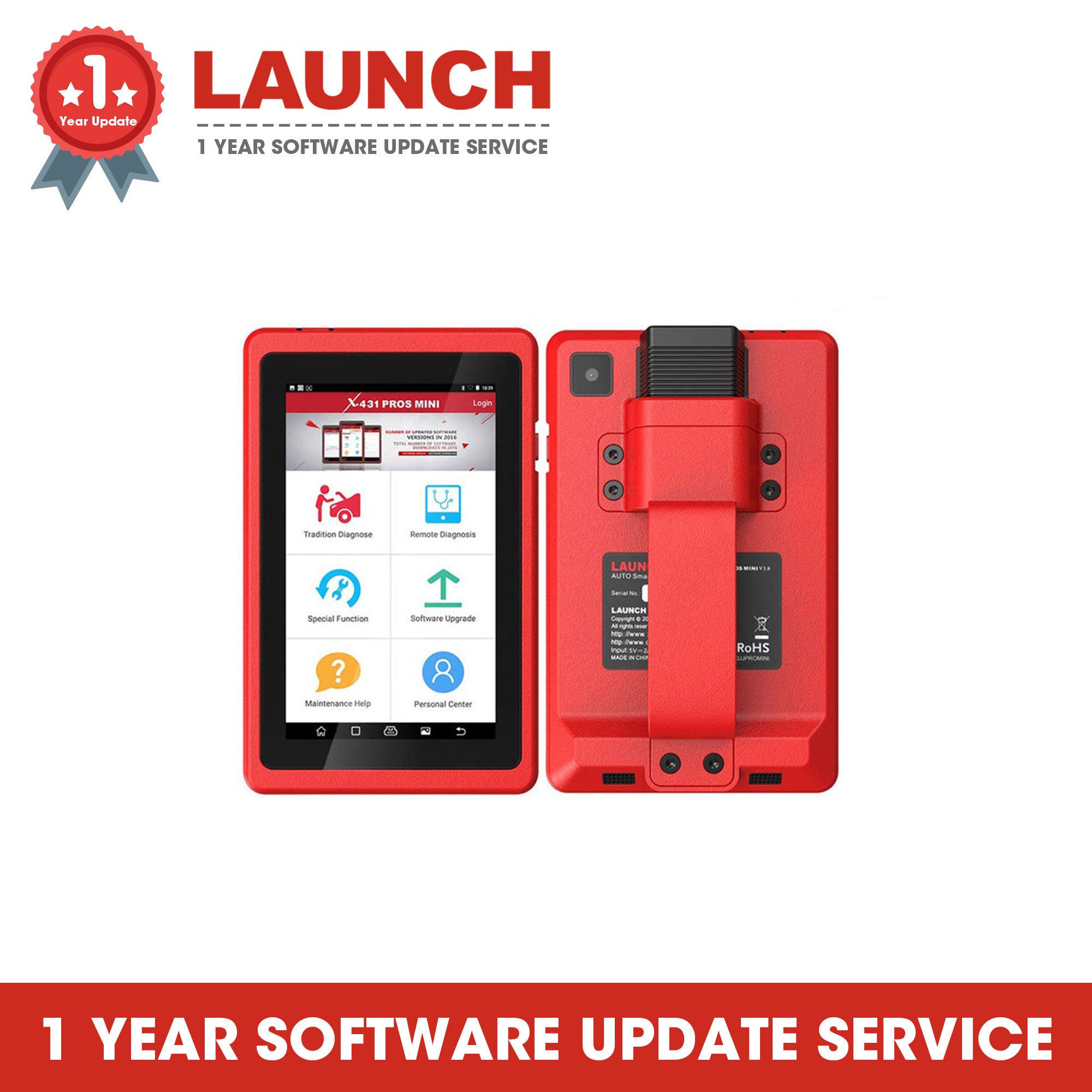 Launch X431 Pros mini One Year Software Update Service