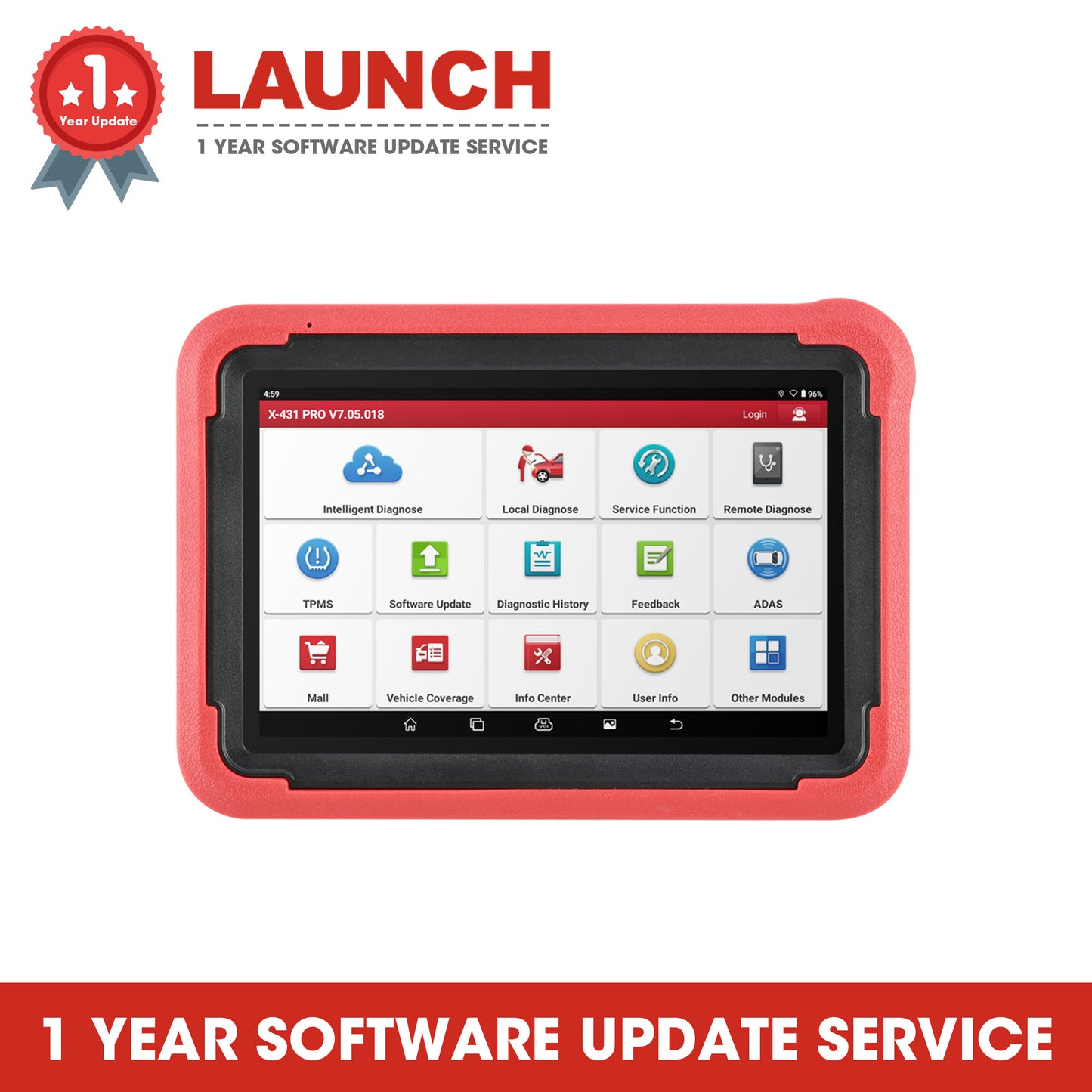 Launch X431 Pros V One Year Software Update Service