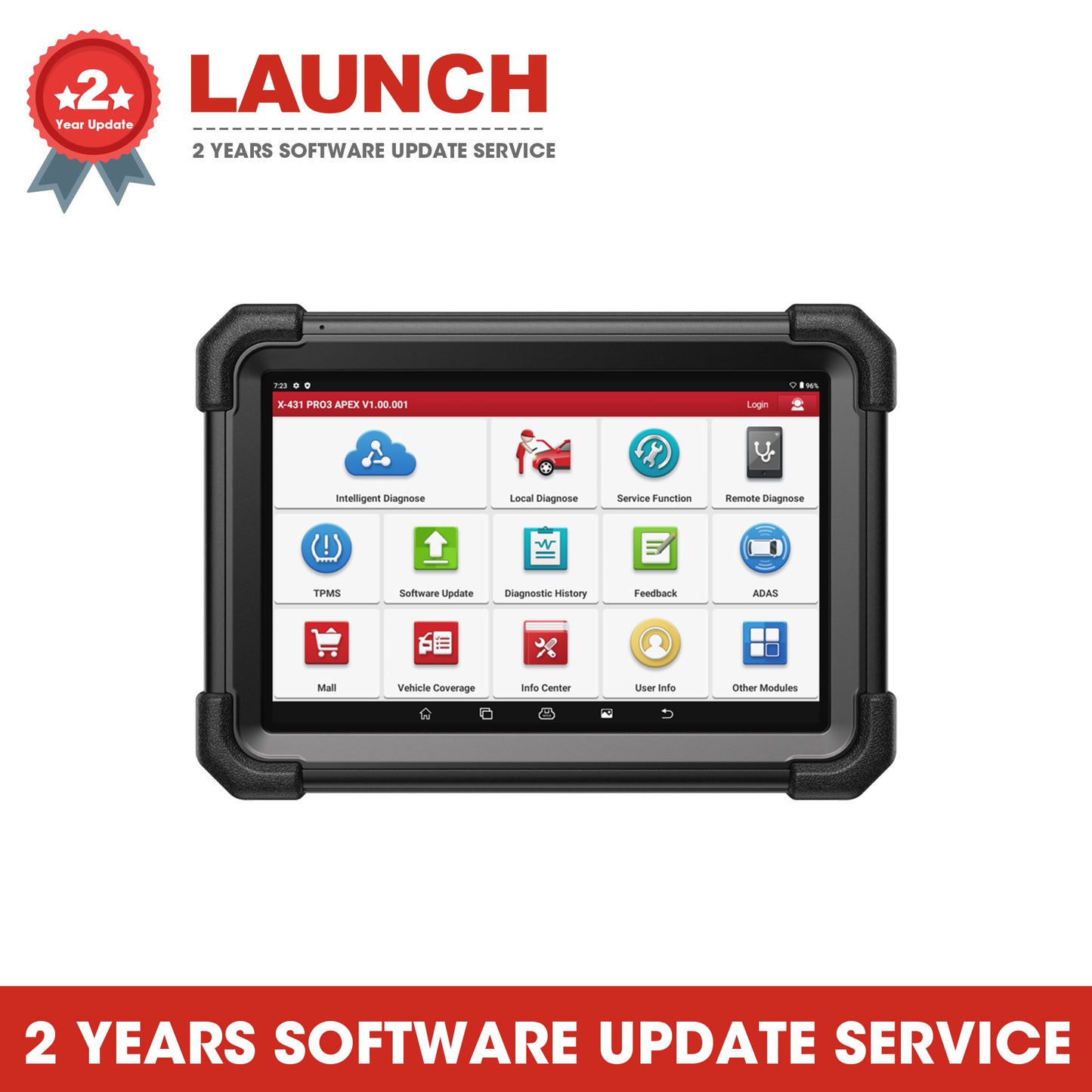 Launch X431 Pro3 APEX One Year Software Update Service