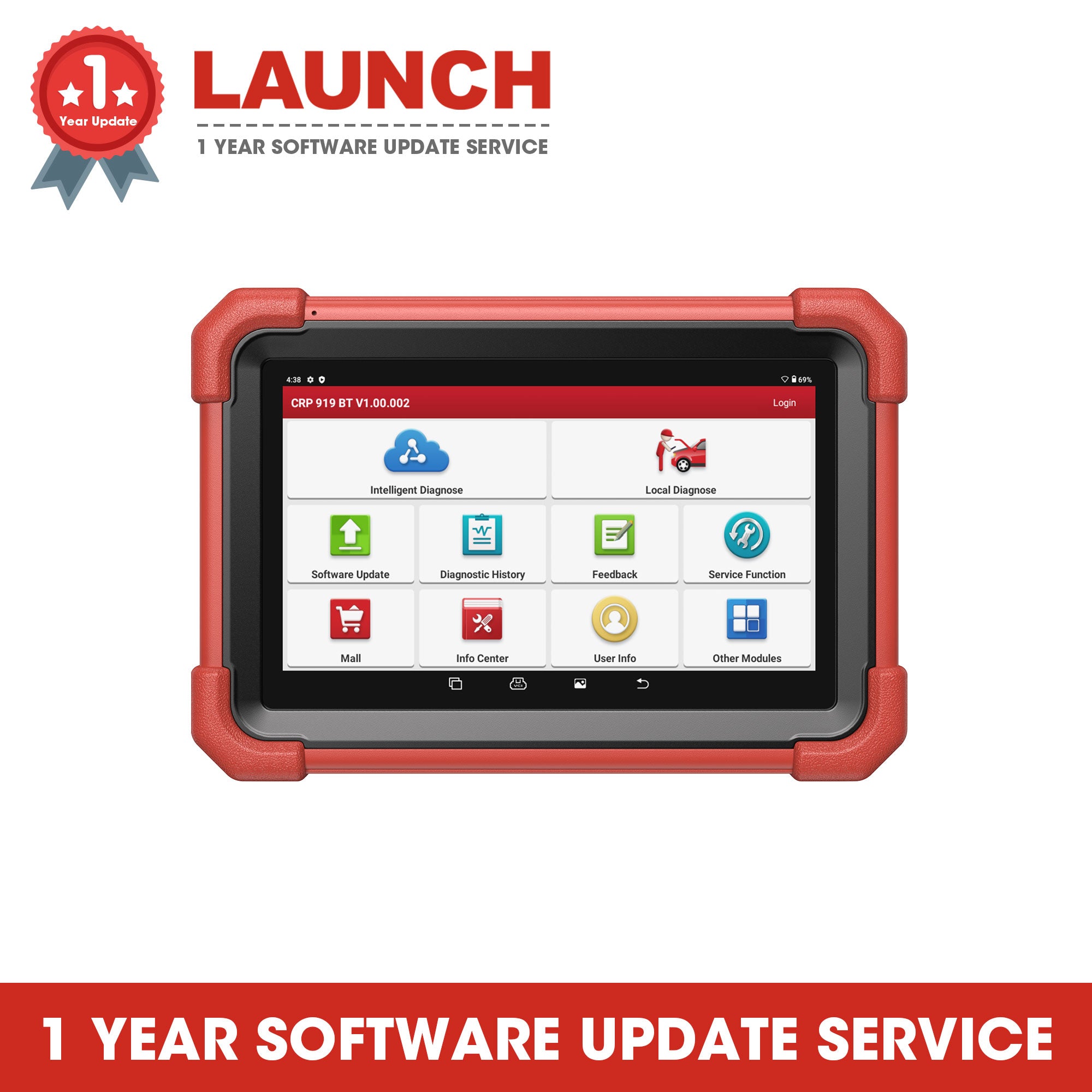 Launch CRP919X BT One Year Software Update Service