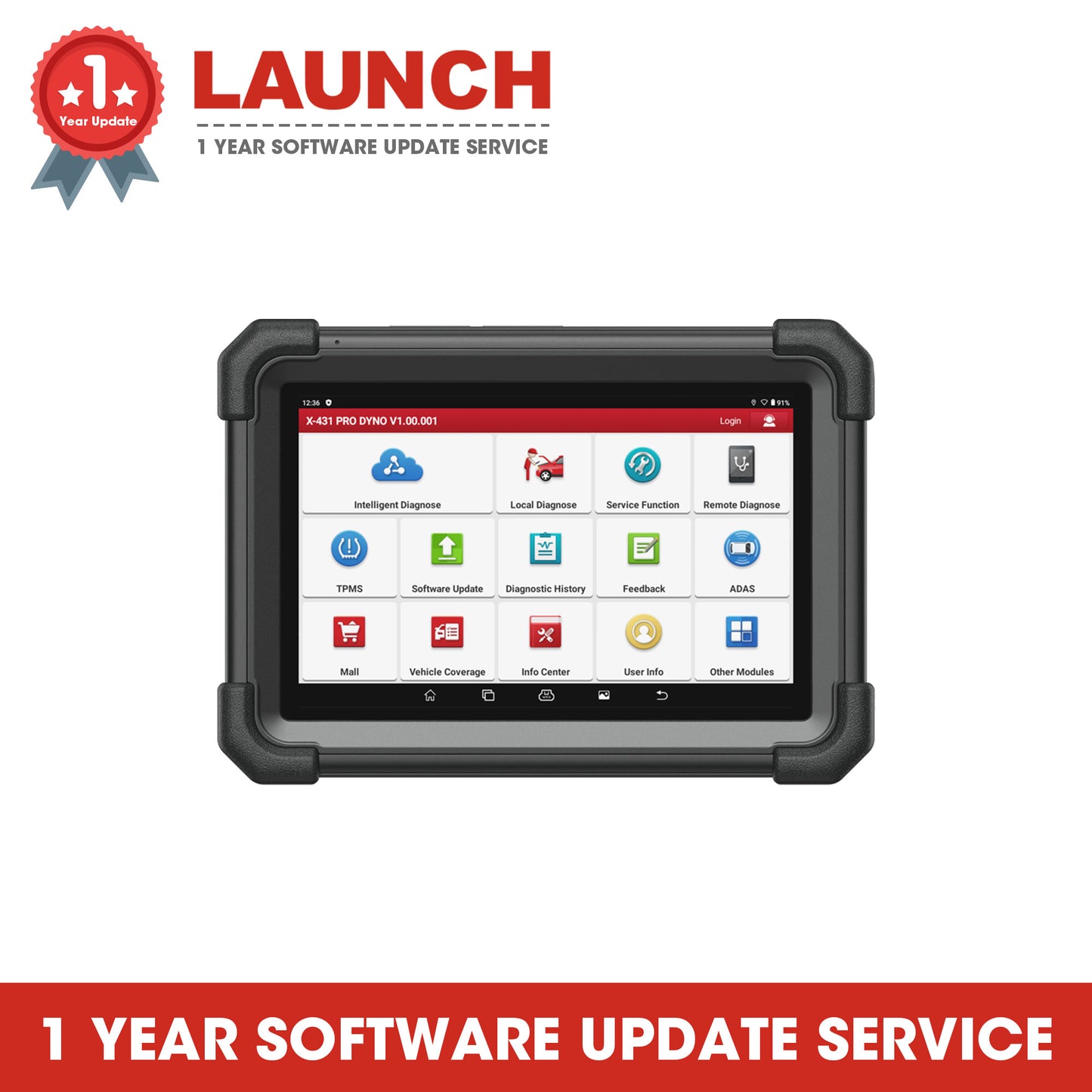 Launch X431 Pro DYNO XNUMX년 소프트웨어 업데이트 서비스