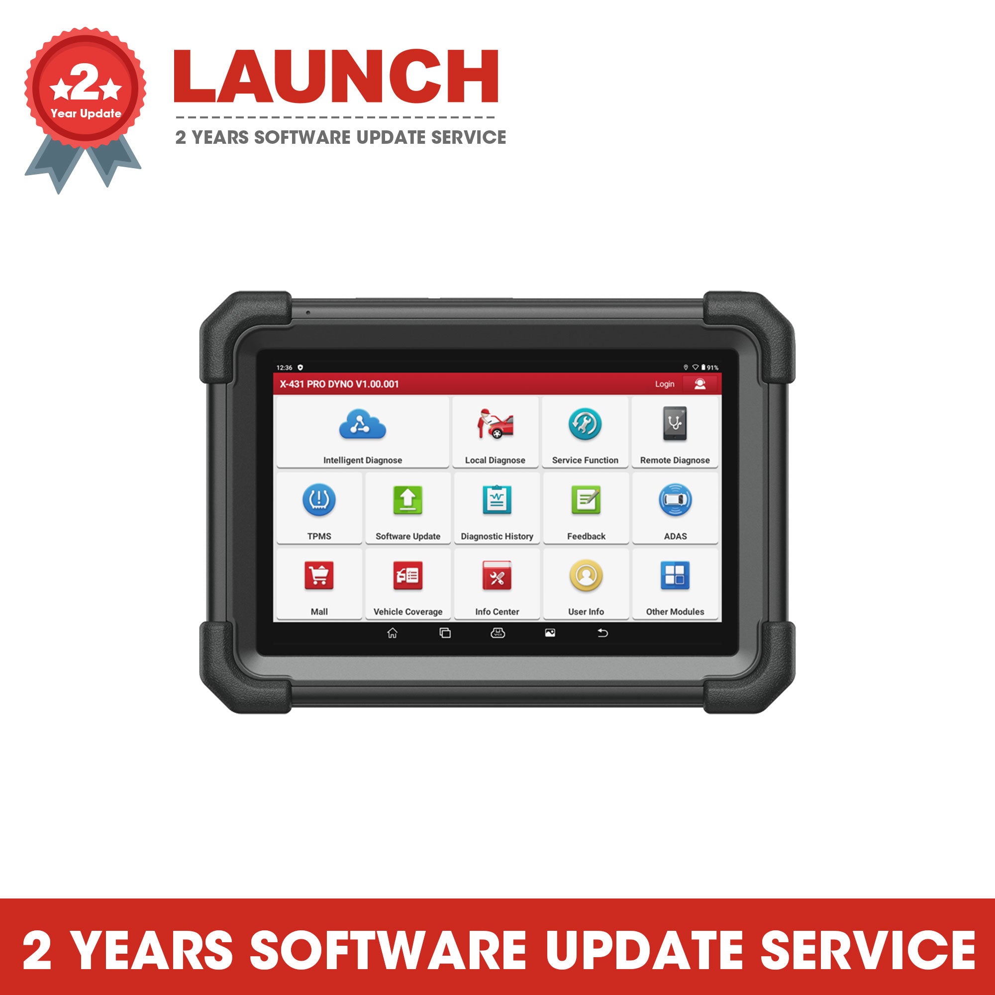 Launch X431 Pro DYNO Two Years Software Update Service