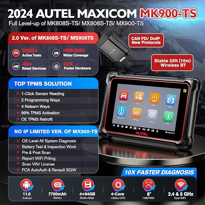 Autel MaxiCOM MK900-TS