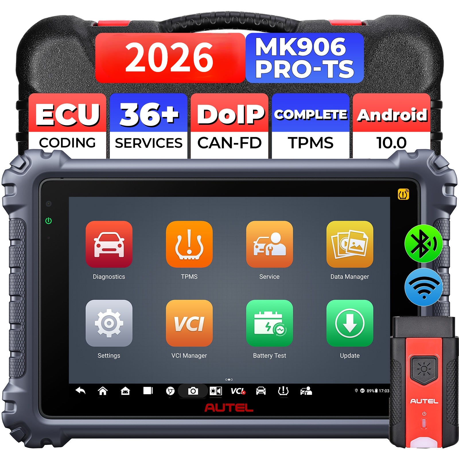 MK906 Pro-TS TPMS Diagnostic Scanner