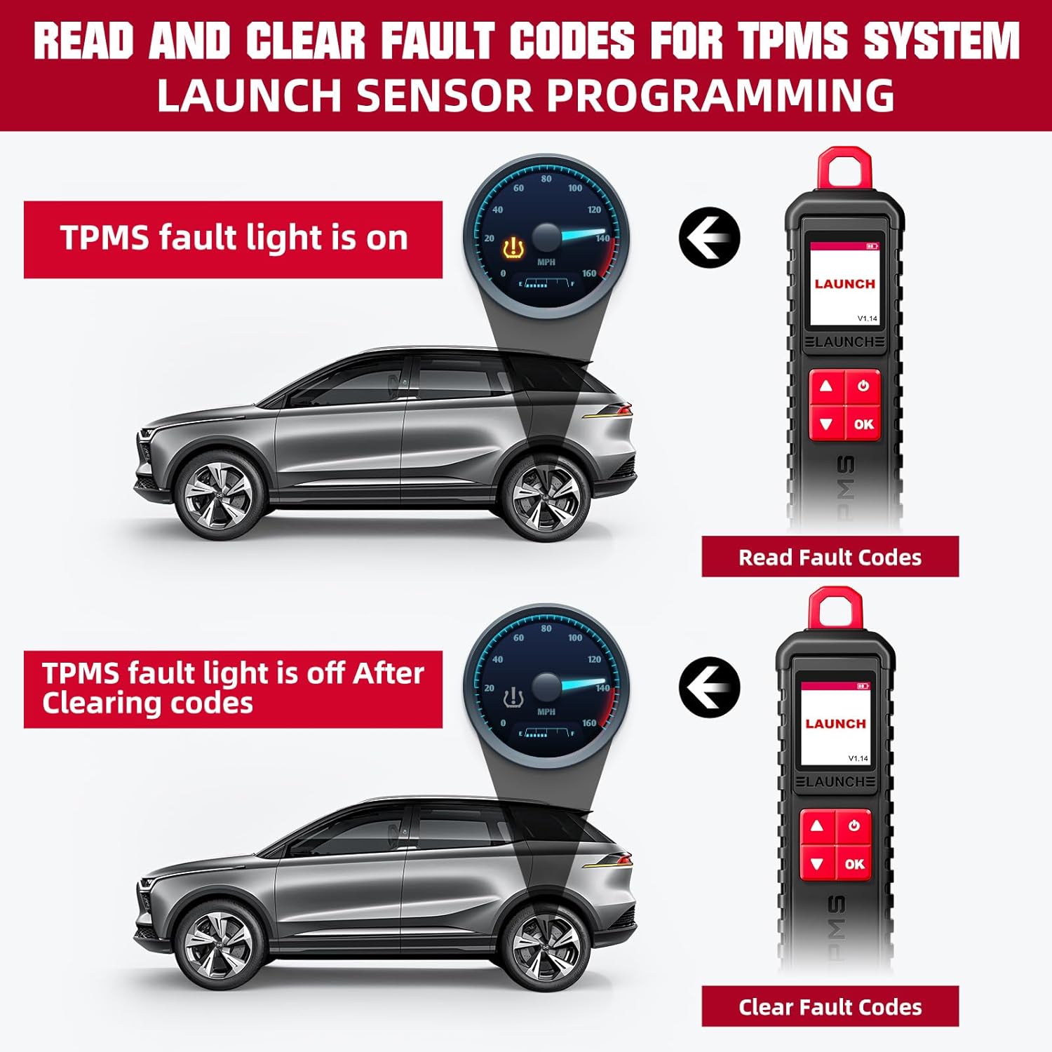 Launch X431 i-TPMS Tire Pressure Detector