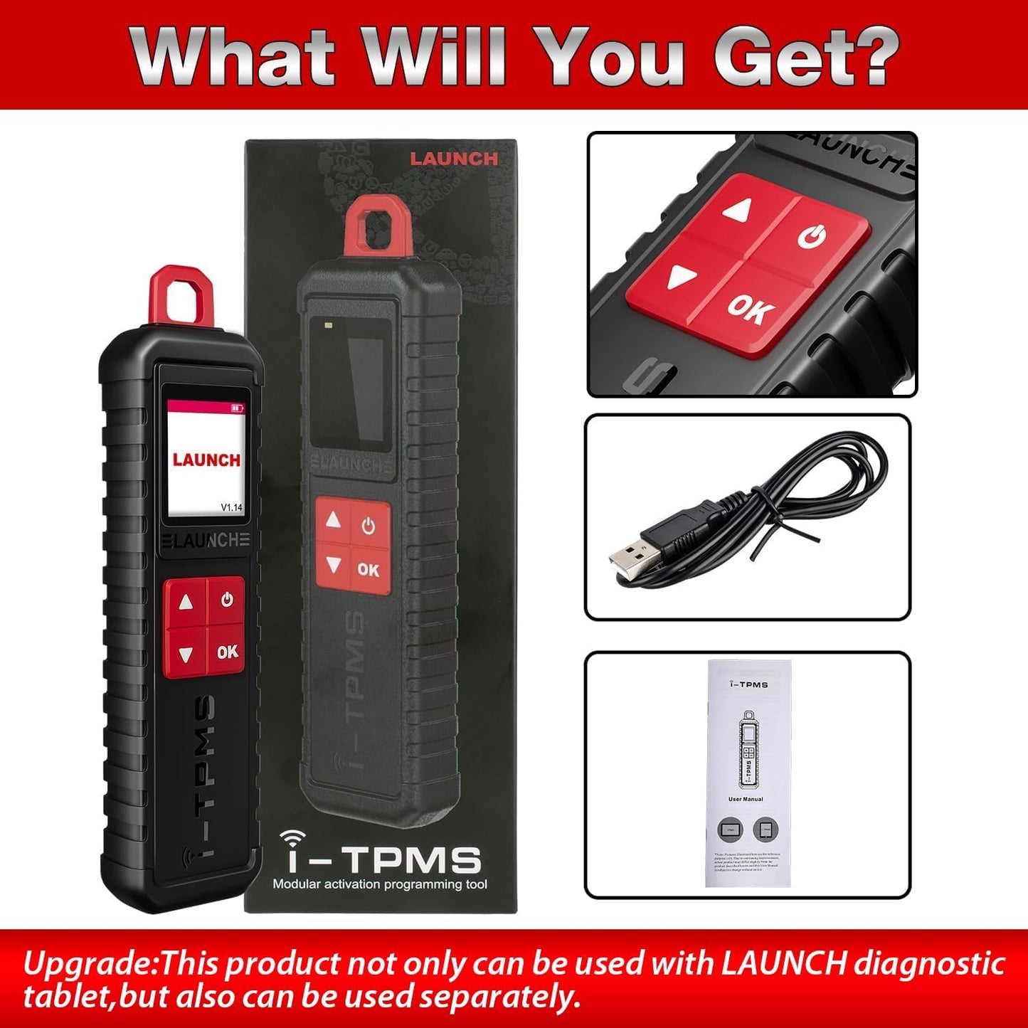Launch X431 i-TPMS Tire Pressure Detector