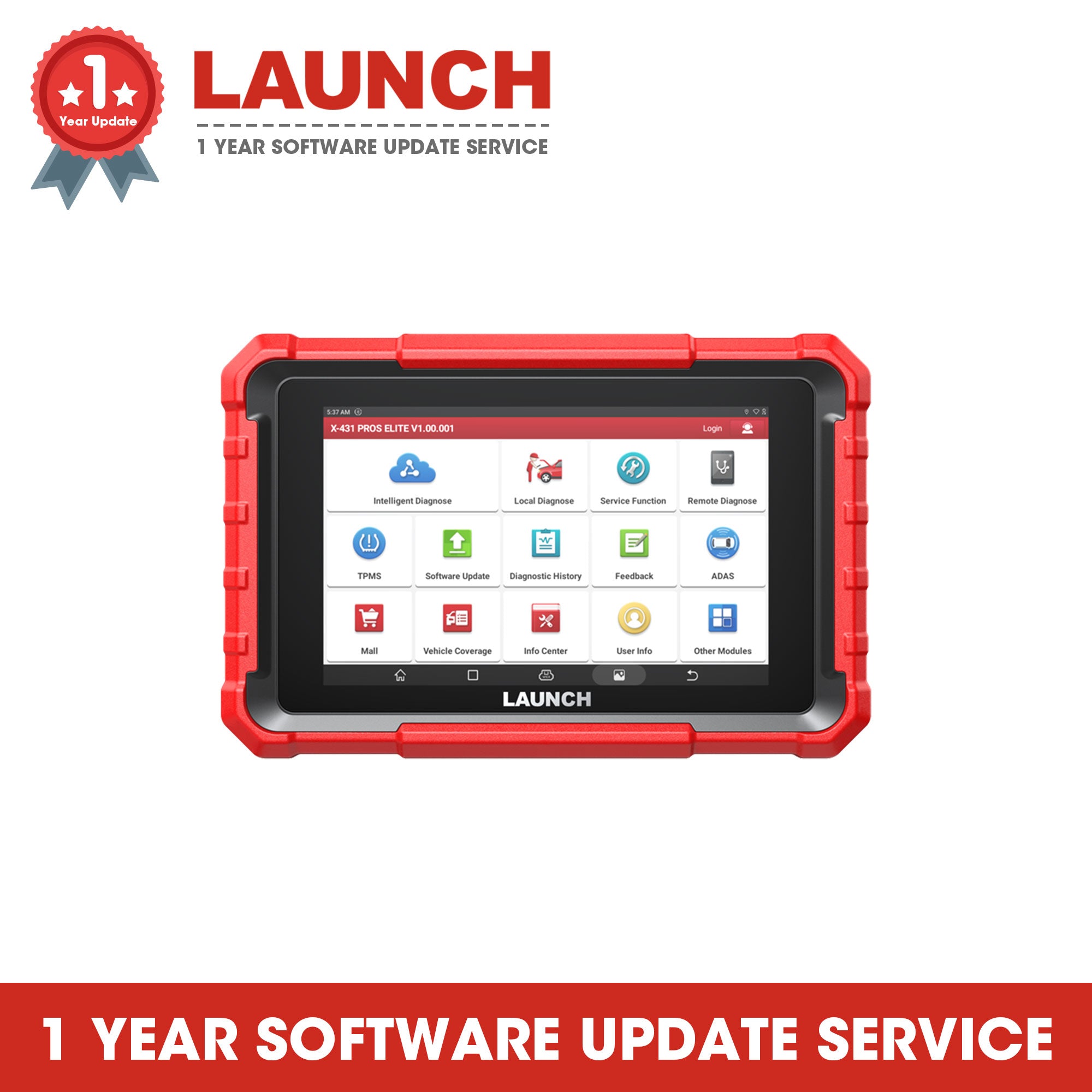 Launch X431 Pros Elite خدمة تحديث البرامج لمدة عام واحد