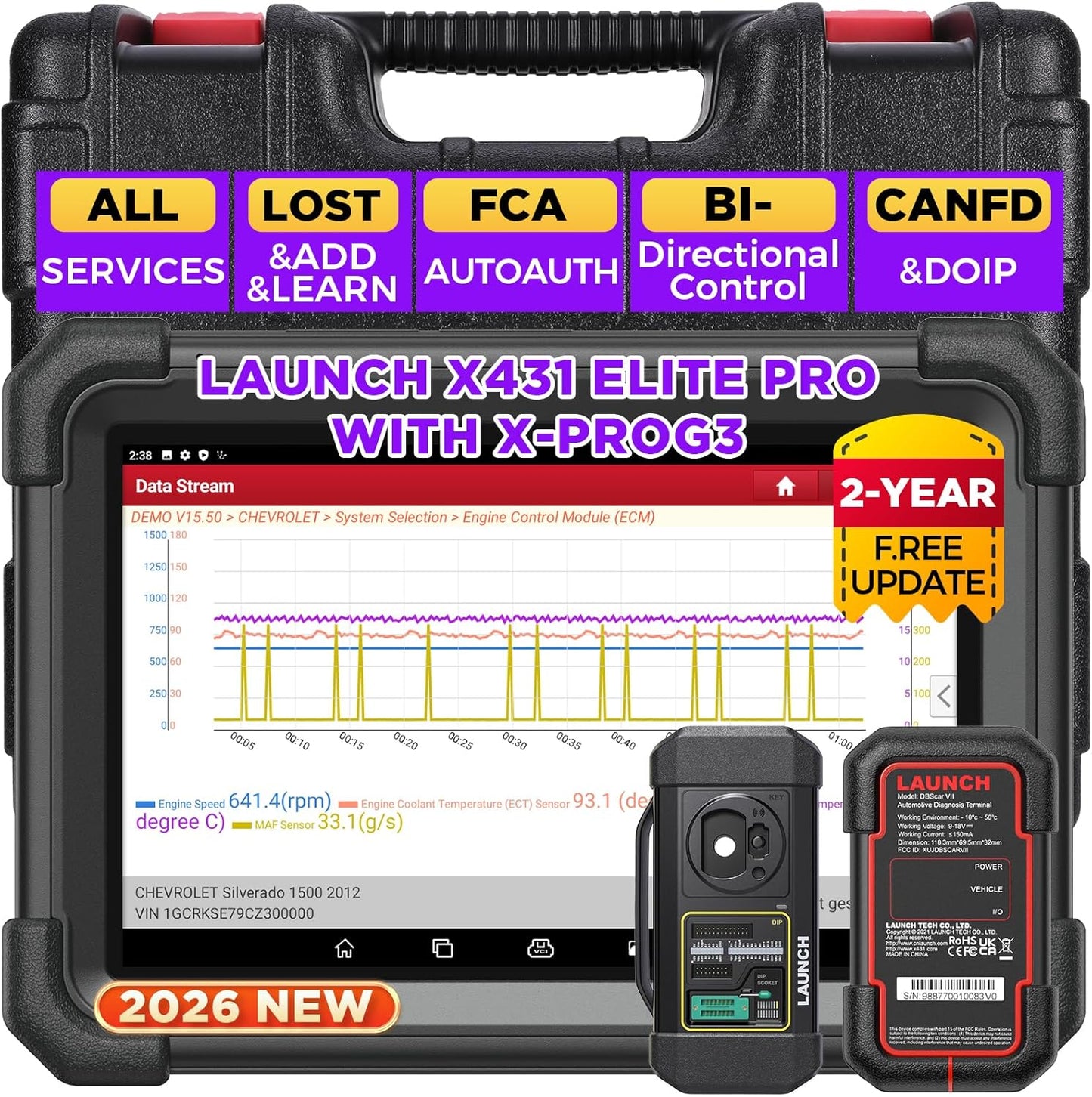 [Free Lifetime NASTF License] Launch X431 IMMO Elite