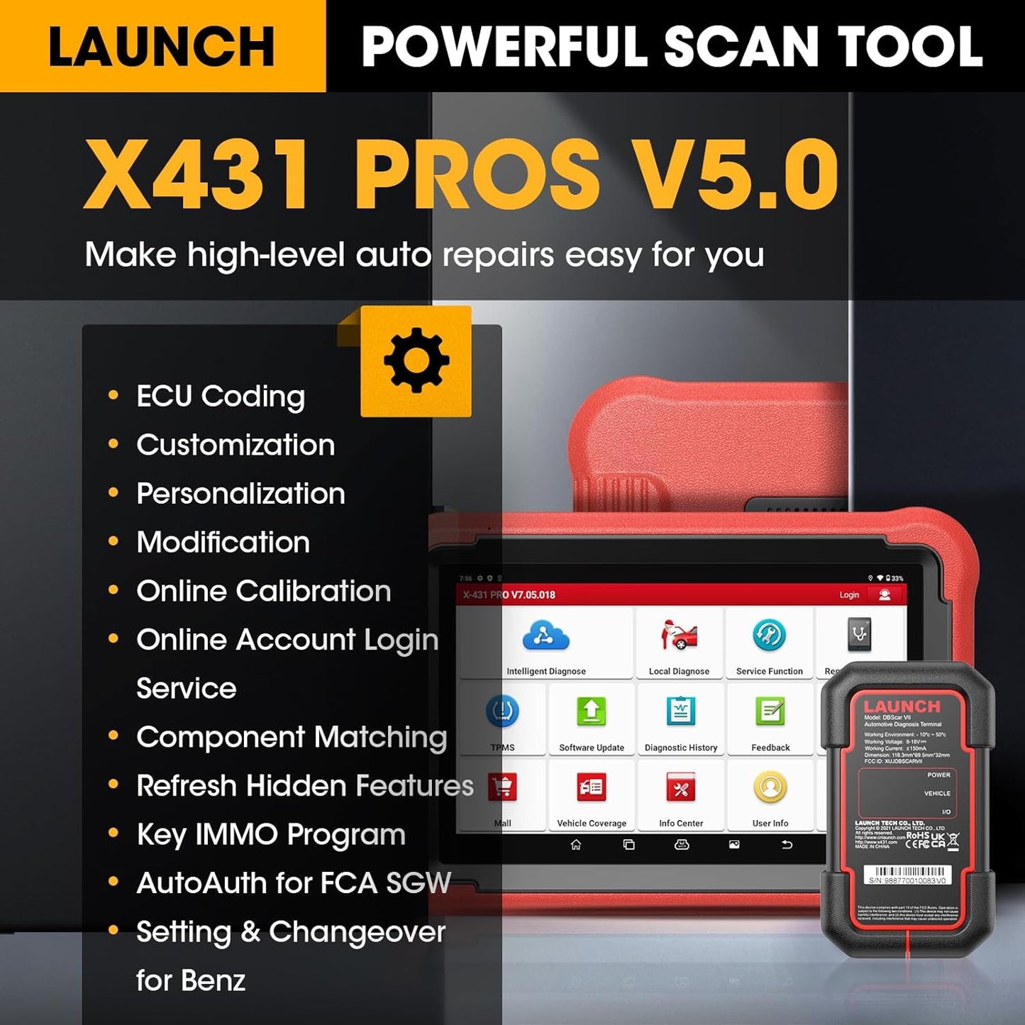 Launch X431 PROS V5.0