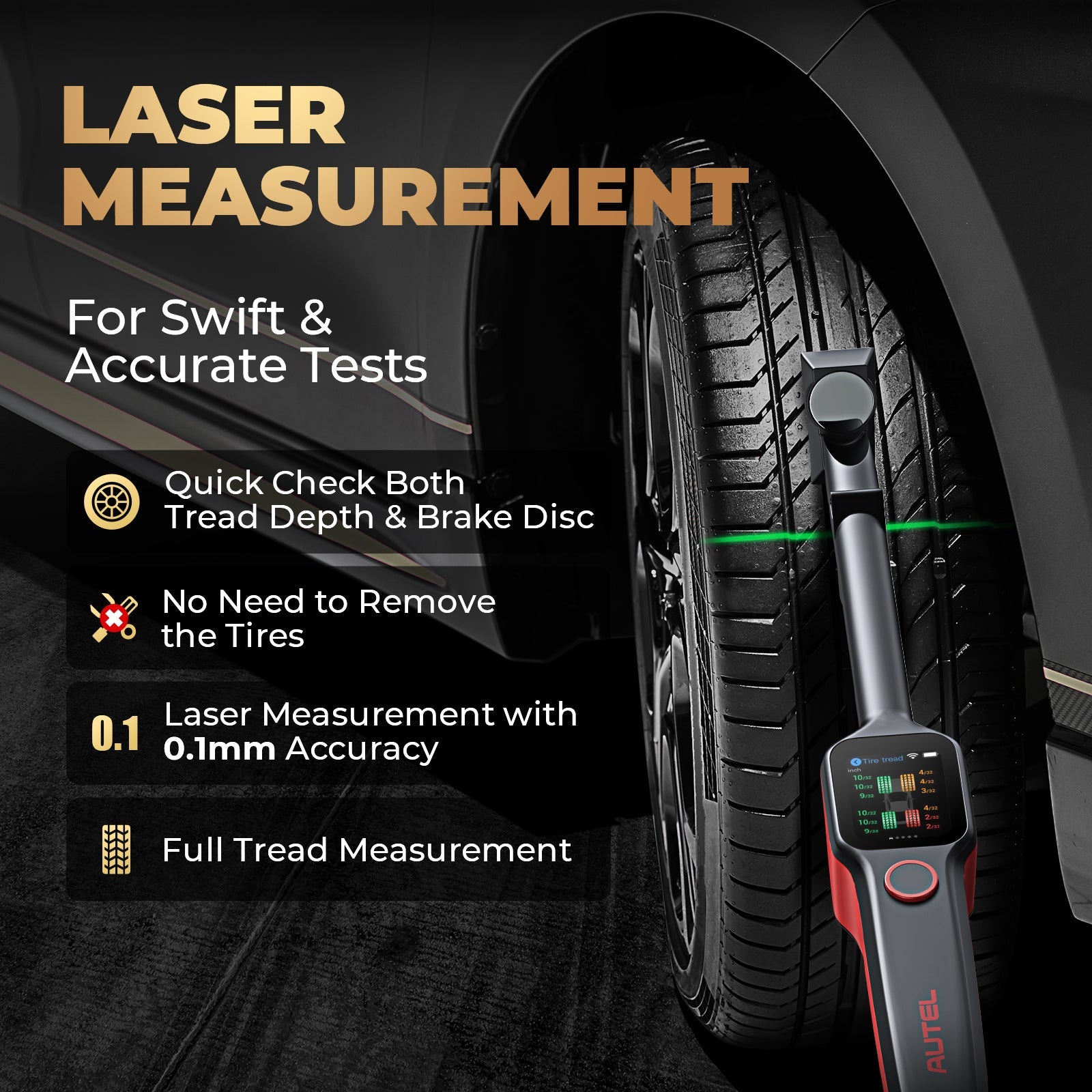 Autel MaxiTPMS TBE200(E) Tire Tester