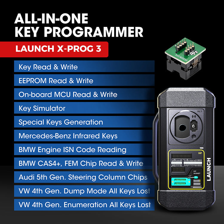Launch X431 XPROG3  key programmer