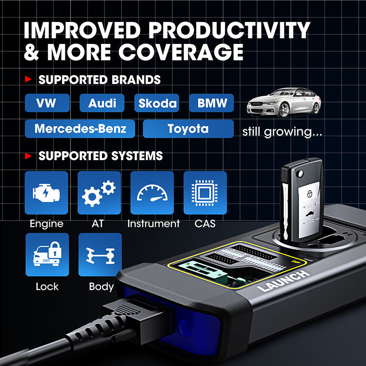 Launch X431 XPROG3  key programmer