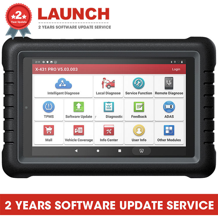 Launch pros V1.0/V4.0 Two Year Software Update Service